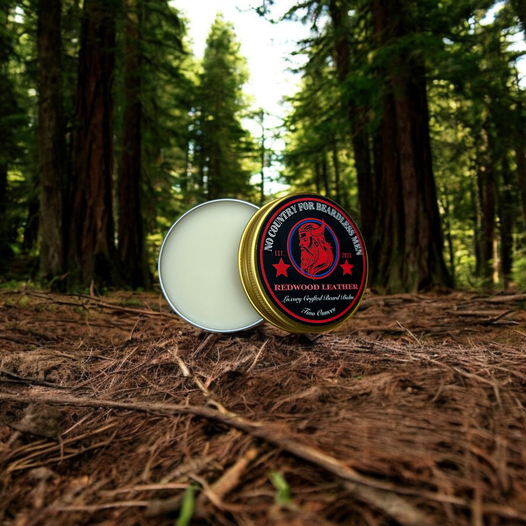 Redwood Leather Beard Balm